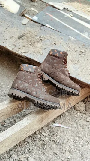 Men's Timberland Boots Louis Vuitton Material Leather