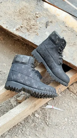 Men's Timberland Boots Louis Vuitton Material Leather
