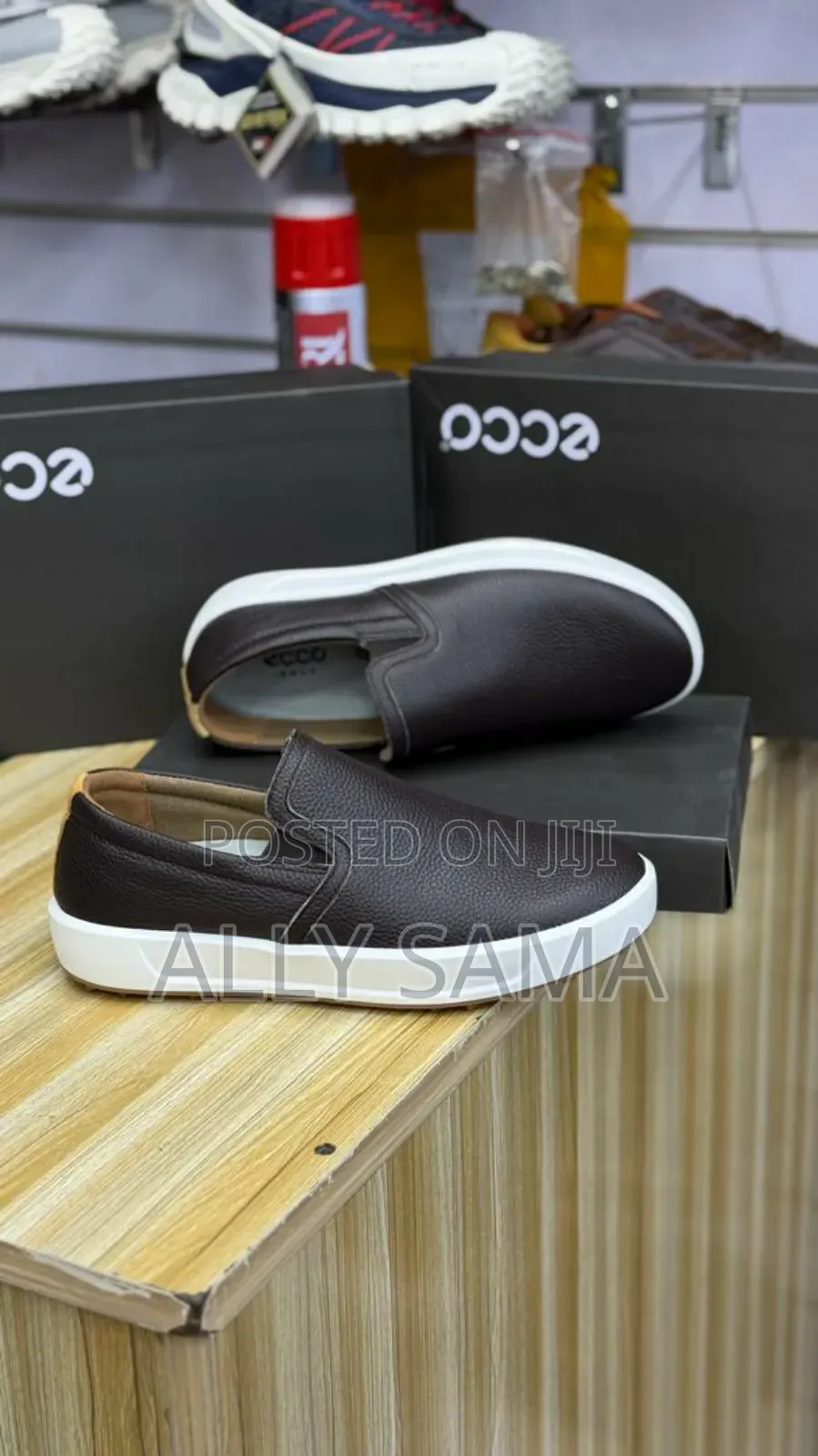Men's Loafers Ecco Material Pure Leather