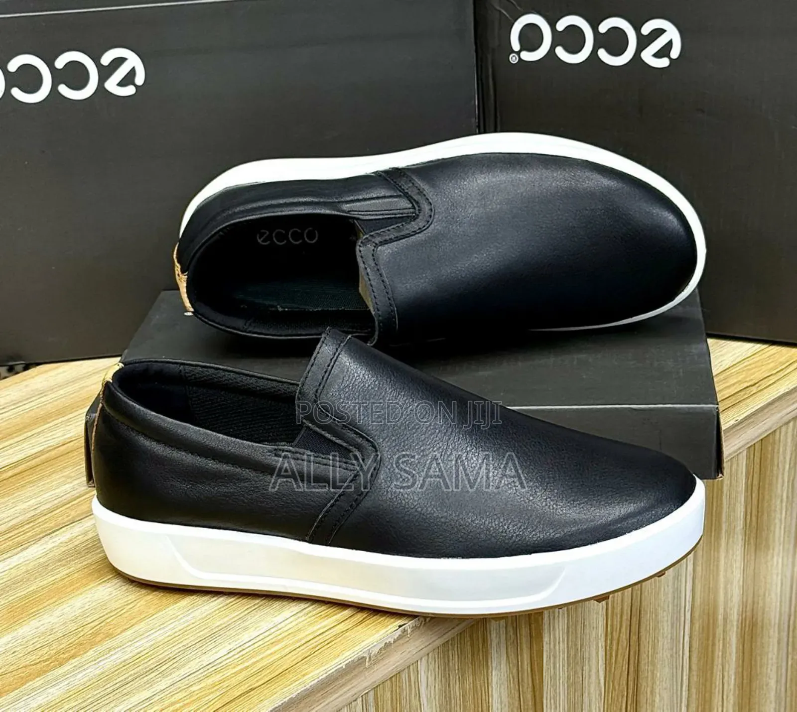 Men's Loafers Ecco Material Pure Leather