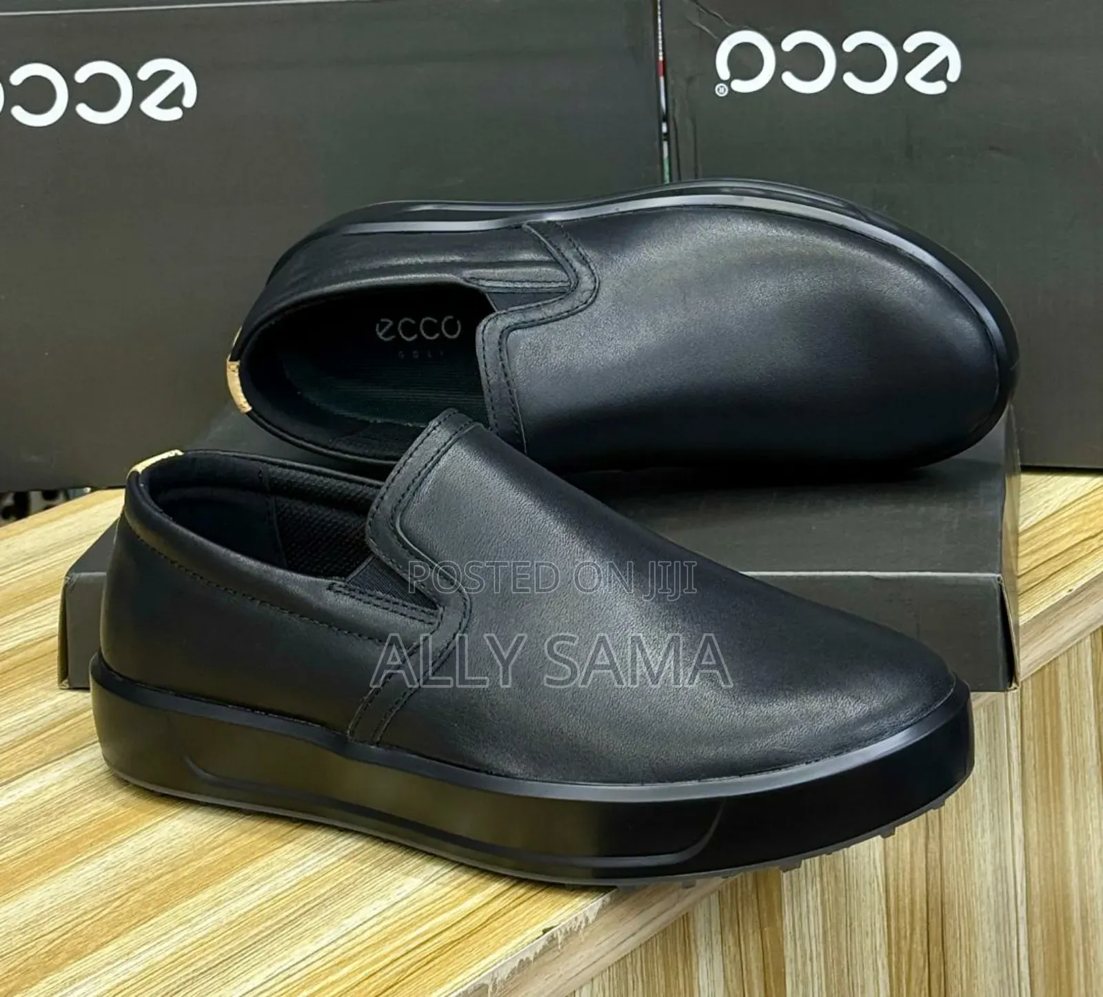 Men's Loafers Ecco Material Pure Leather