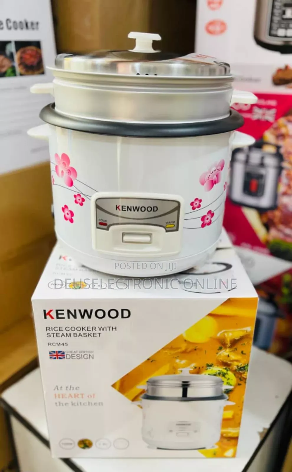 Ricecooker Kenwood Lt.1.8