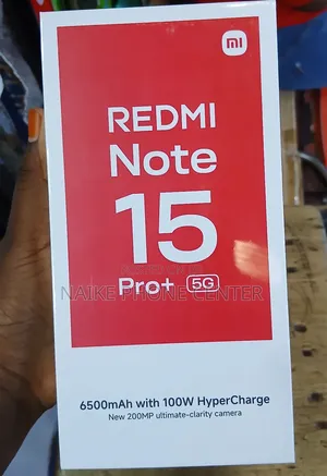 New Xiaomi Redmi Note 15 Pro+ 256 GB Black