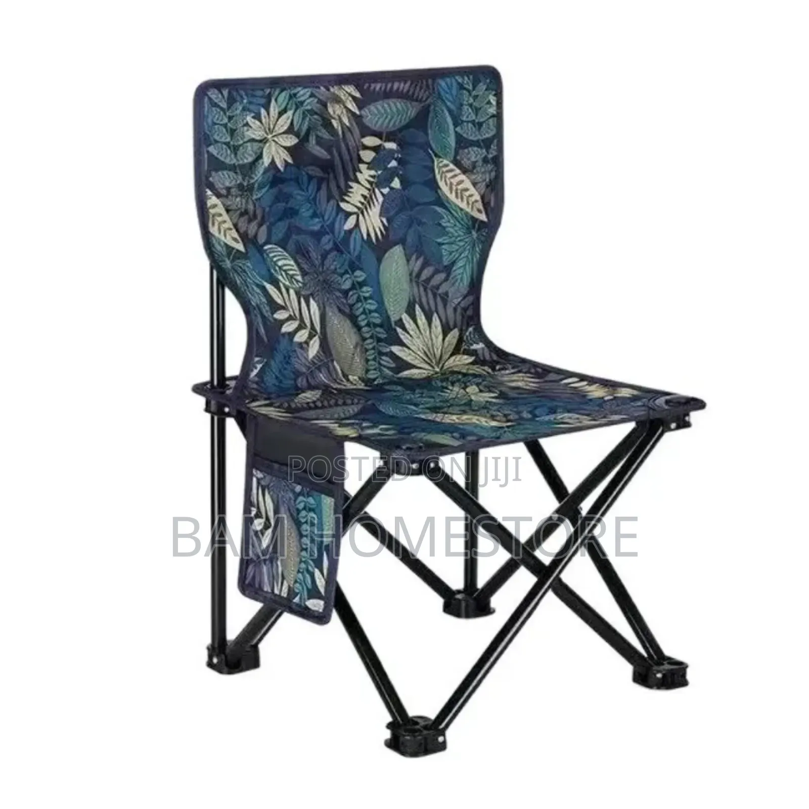 Portable Foldable Camping Chair With Carry Bag - Kiti Cha Kupumzikia