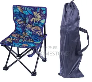 Portable Foldable Camping Chair With Carry Bag - Kiti Cha Kupumzikia
