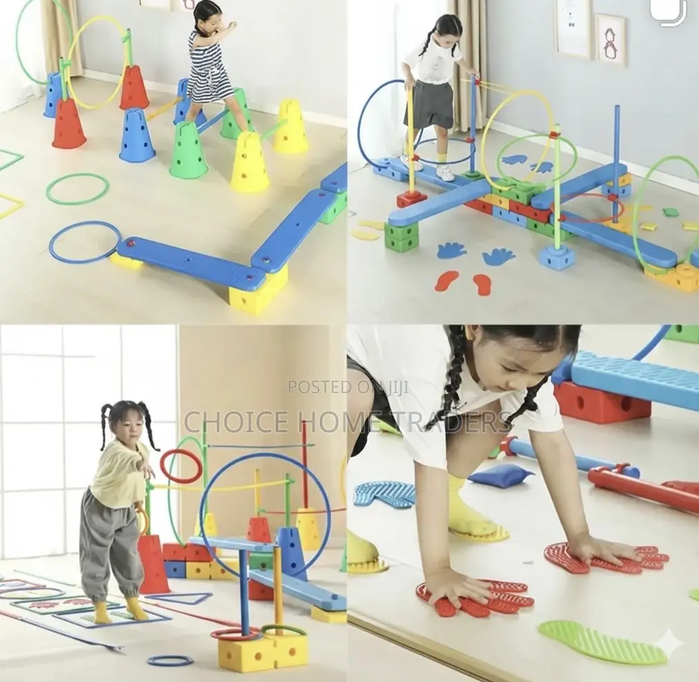 Children Obstacle Course Training Kit 114pc