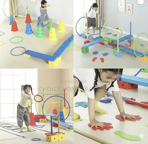 Children Obstacle Course Training Kit 114pc