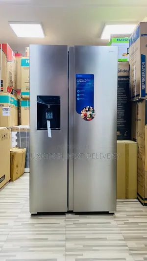 Midea Side-by-Side Fridge 573 Litres Non-Frost With Water Dispenser