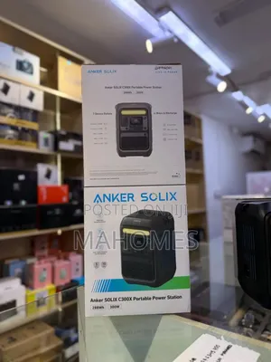 Anker Solix C300x Plus Portable Power Station 288 Wh 300w
