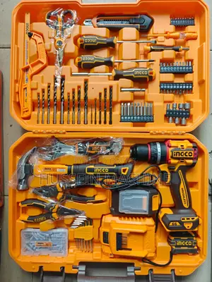 *Cordless Drill 165pcs Set Ingco*