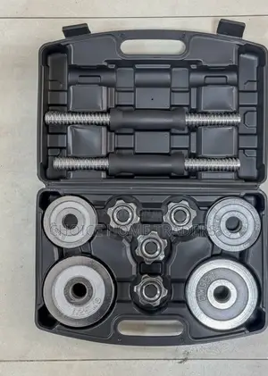 Chrome Dumbell Set 10kg