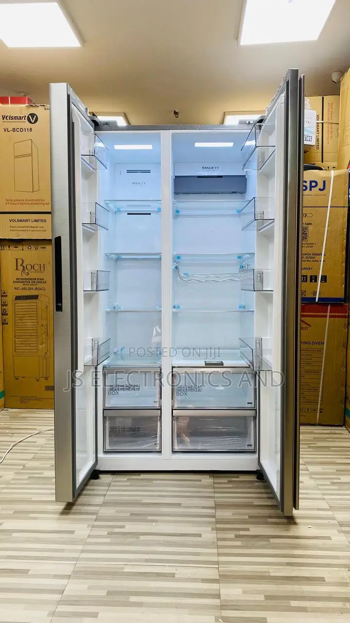 Midea Fridge Liter 520 Side by Side Smart Cool Digital Display App.