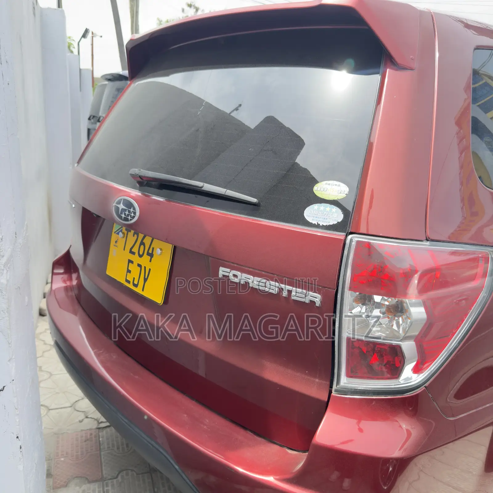 Subaru Forester 2011 Red