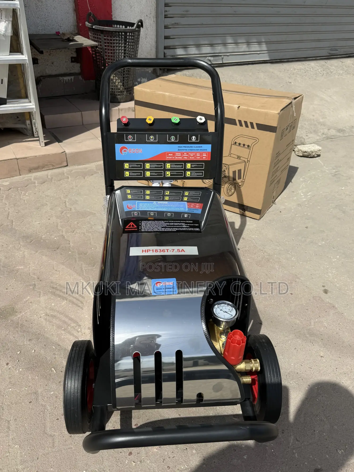 High Pressure Washer Edon 7.5a 3phase