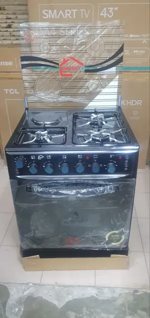 Merit Free Standing Cooker 60×60cm With Electric Oven
