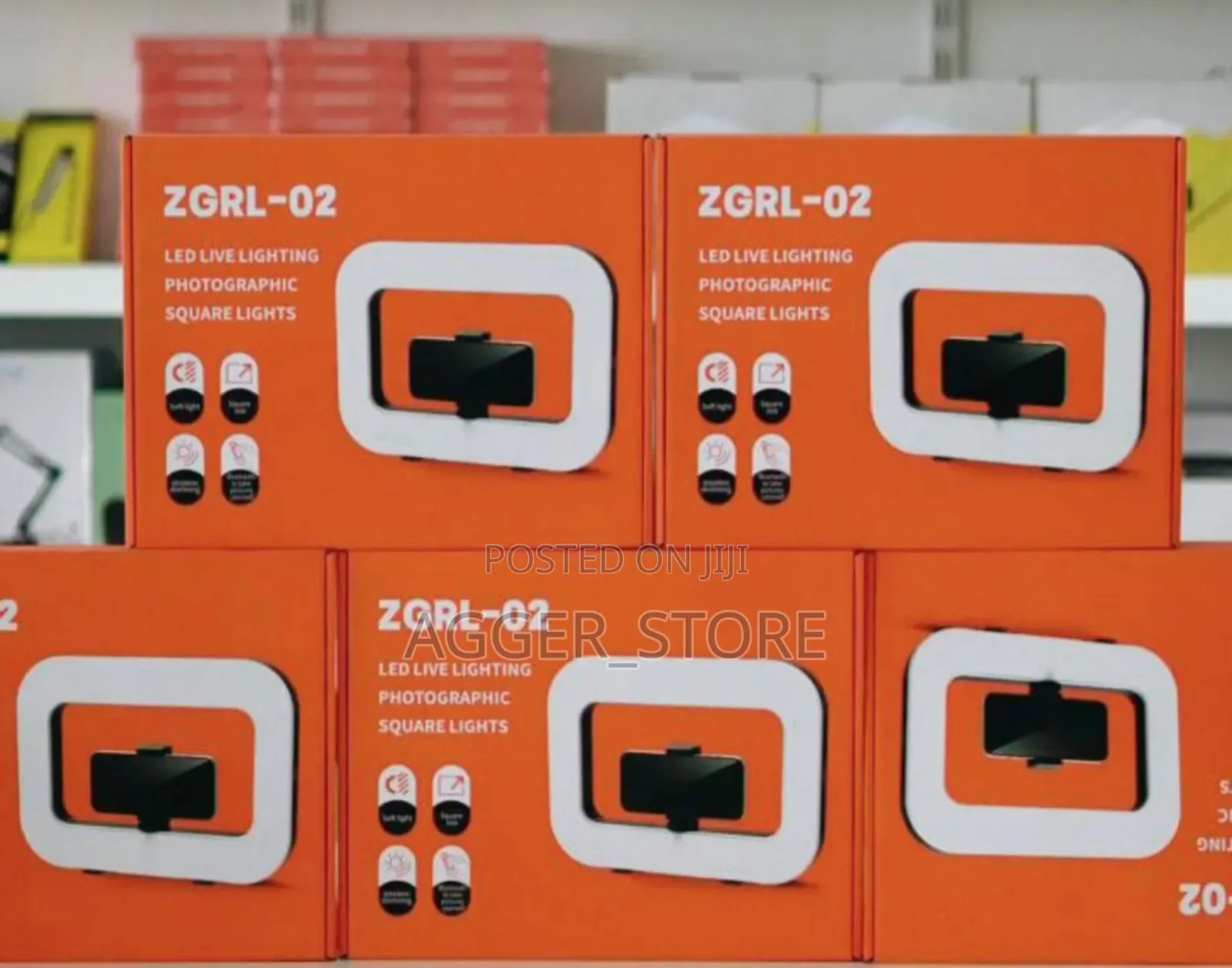 ZGRL-02 Led Live Lighting Photographic Square Lights