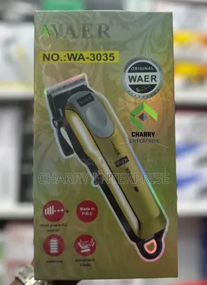 Original Waer Wa3035 Professional Rechargeable Hair Clipper Adjustable