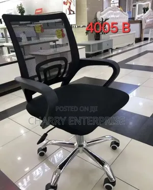 Cheap Comfortable Back Mesh Office Chair Wt Stable Base Kiti Cha Ofisi
