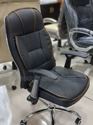 High Quality Leather Executive Office Chair Full Body Relaxing