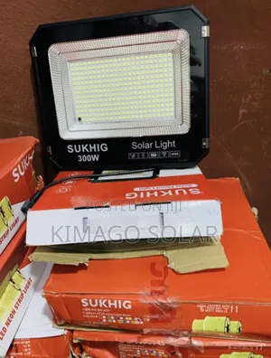 Outdoor Light Powered by Sun, No Wiring Needed 300w