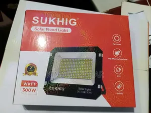 Floodlight Solar Security Light 300w With Long Lasting Battery