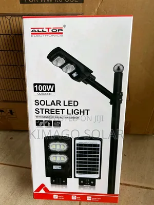 Solar Light 100w One Day Charge, Whole Night Light for Your Area