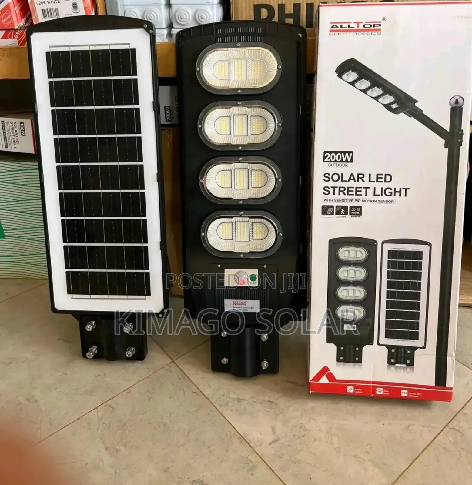 Strong Solar Light 200w for African Weather and Dust