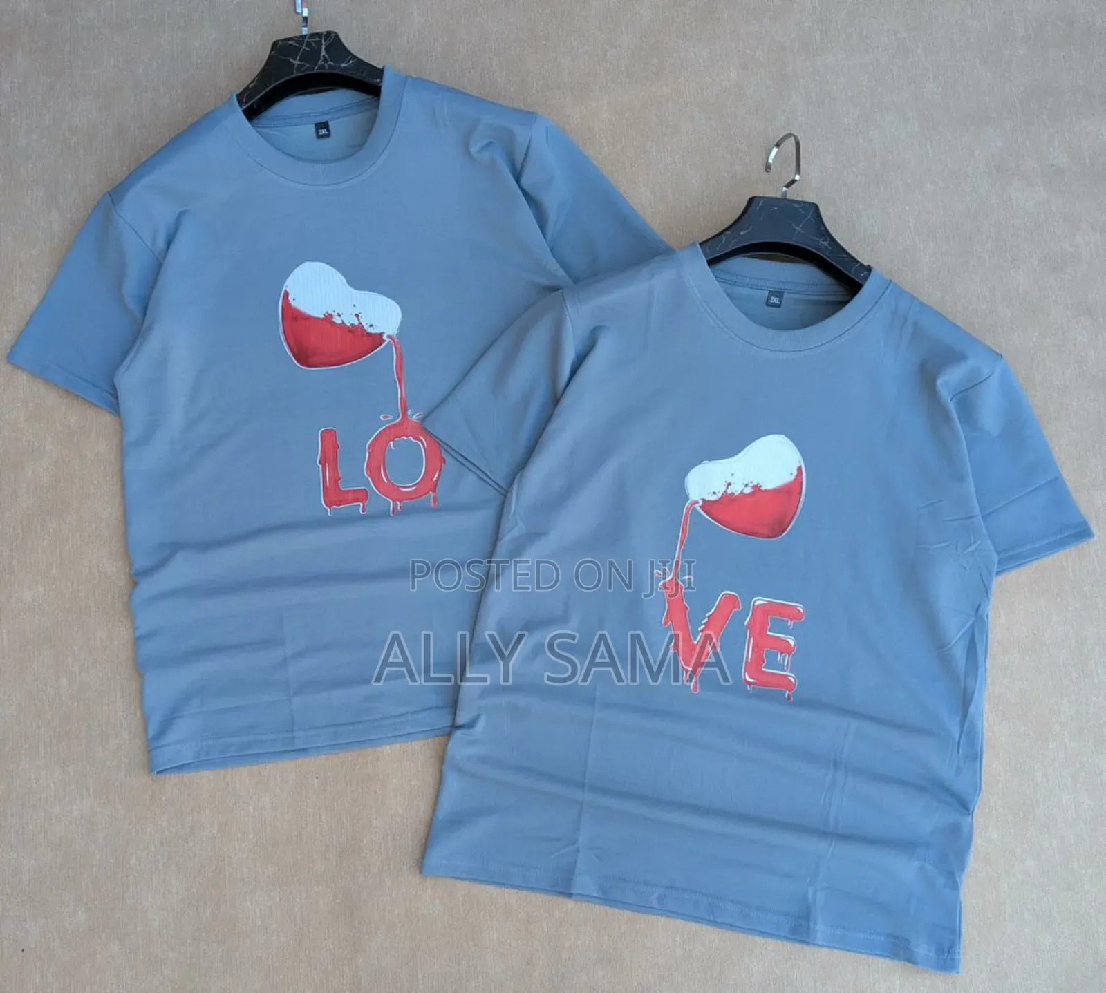 Unisex T-Shirt Material Cotton Special for Valentines