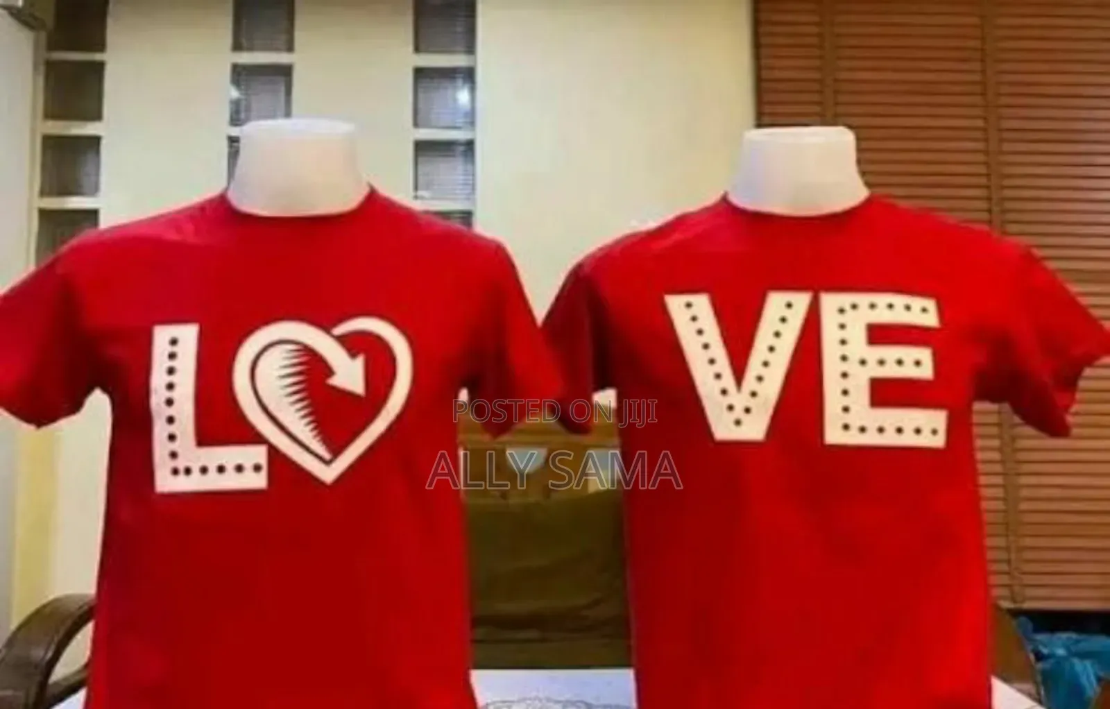 Unisex T-Shirt Material Cotton Special for Valentines