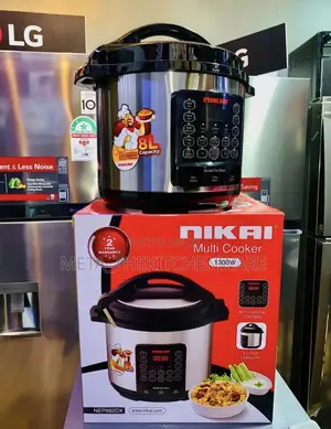 Nikai Electric Digital Pressure Cooker 8l Model Nep882dx 1300w