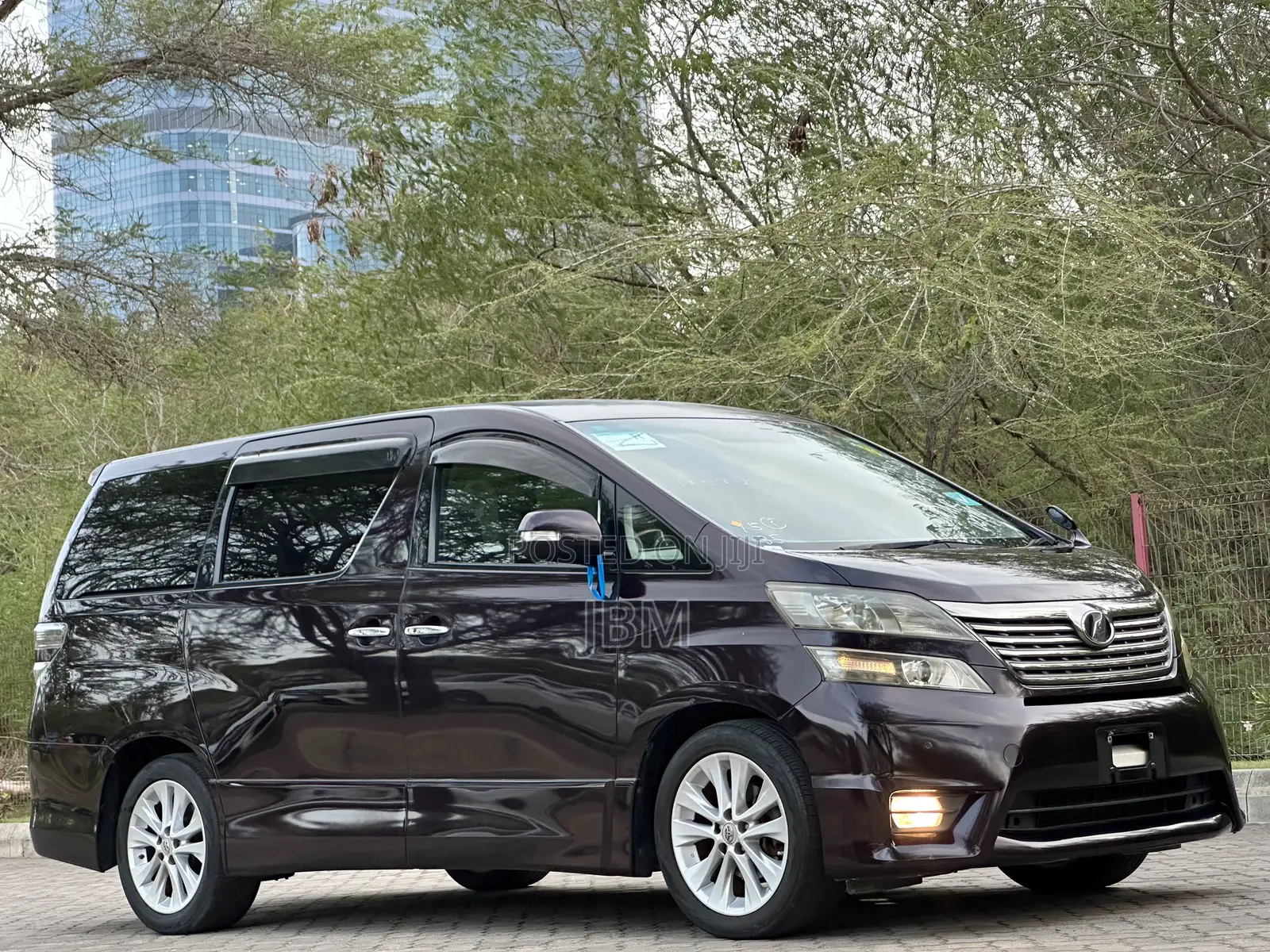Toyota Vellfire 2009 Burgundy