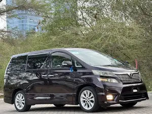 Toyota Vellfire 2009 Burgundy