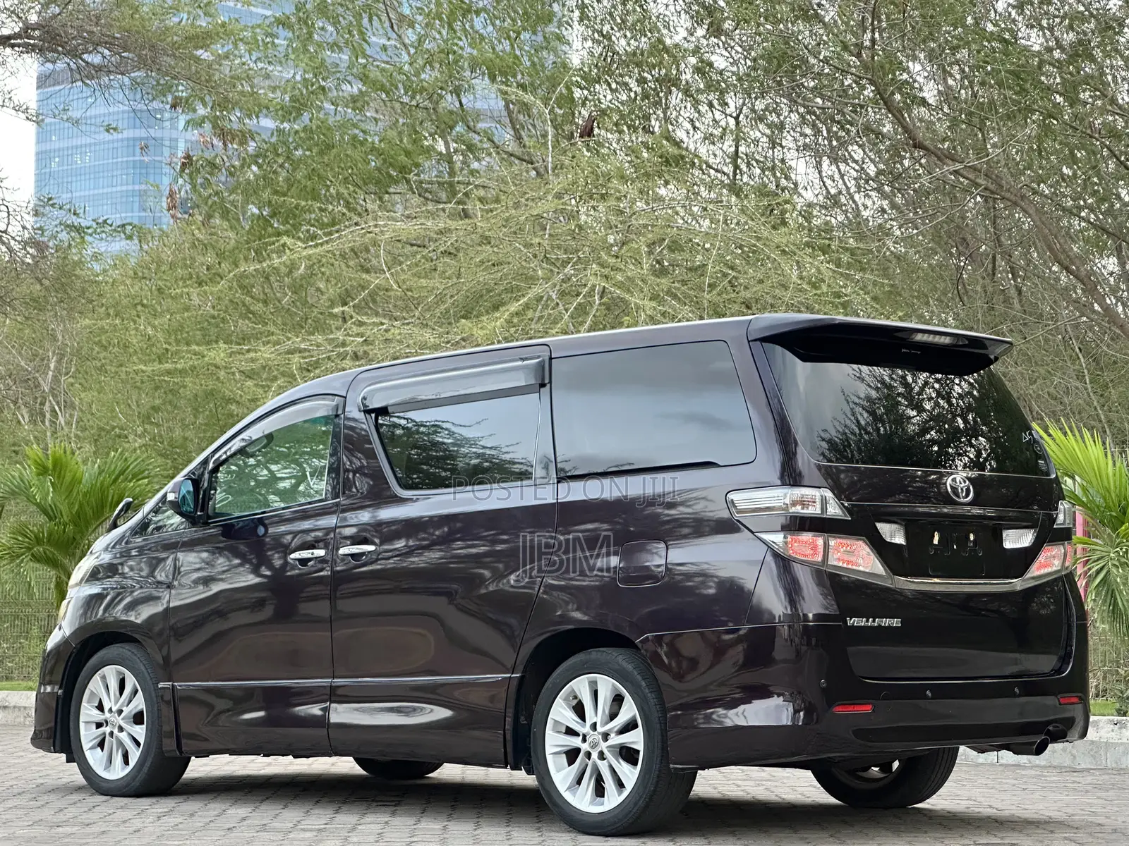 Toyota Vellfire 2009 Burgundy