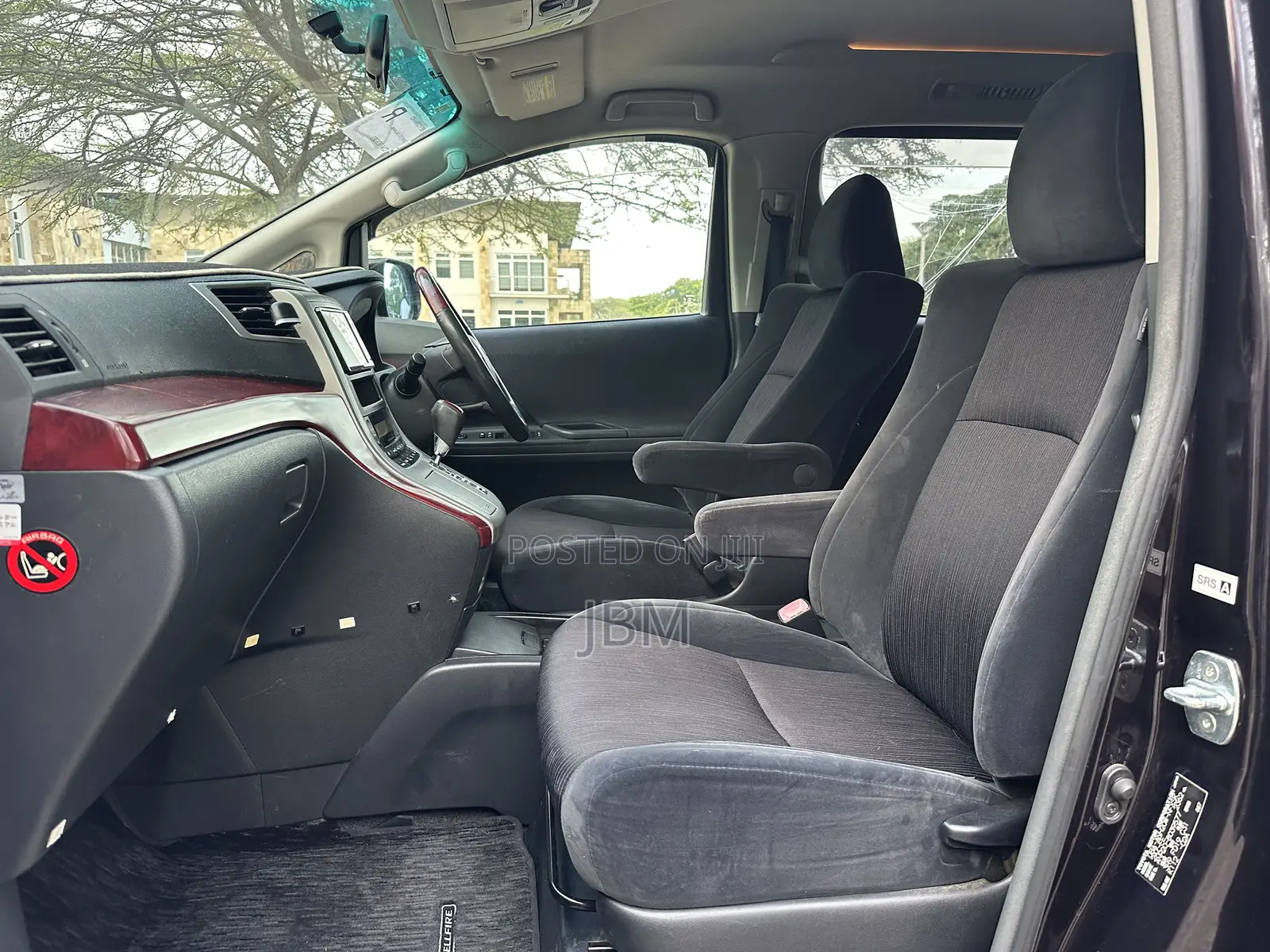 Toyota Vellfire 2009 Burgundy