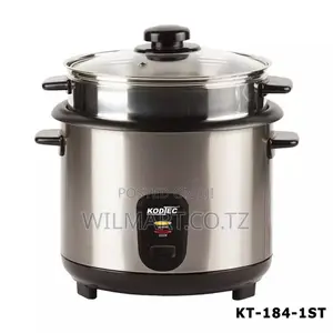 Kodtec Rice Cooker 1.5l With Steamer Stainless 700w Kt-184s-1st