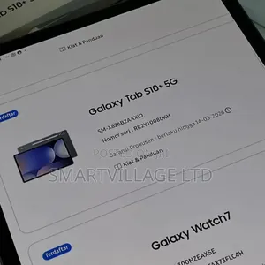 New Samsung Galaxy Tab S10+ 5G 512 GB Silver