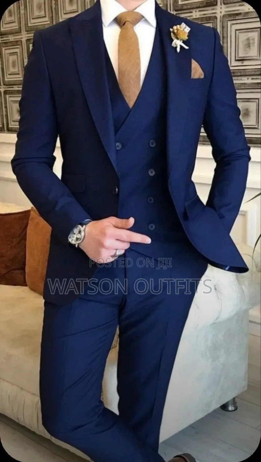 Men's New and Original Suits With Very Classical Colours