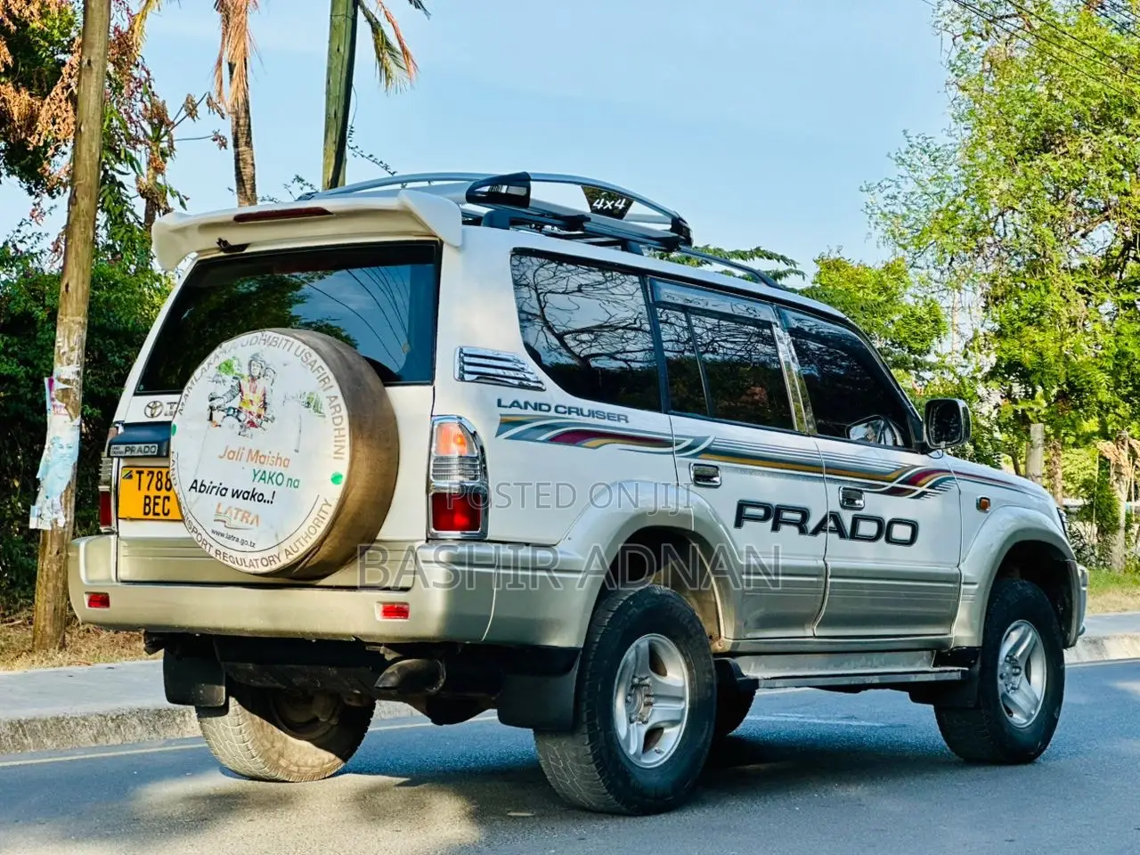 Toyota Land Cruiser Prado 2001 Silver