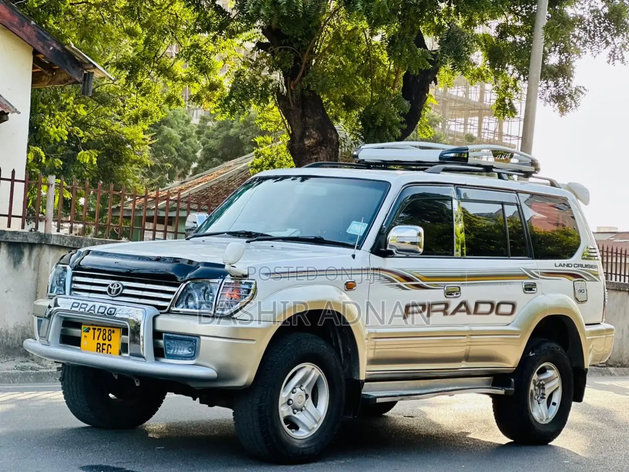 Toyota Land Cruiser Prado 2001 Silver