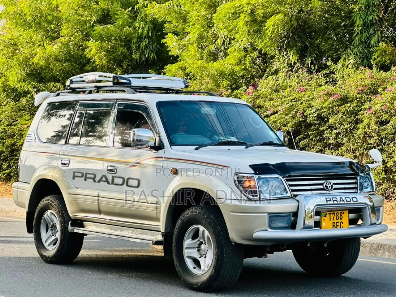Toyota Land Cruiser Prado 2001 Silver