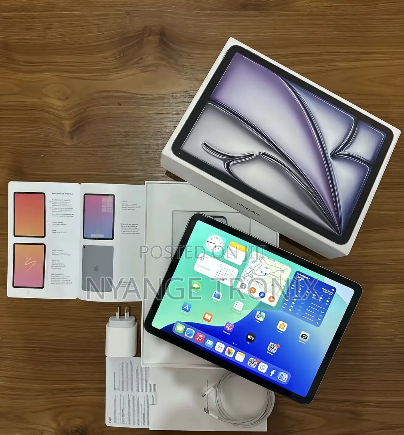 New Apple iPad Air 13 (2024) 256 GB Silver