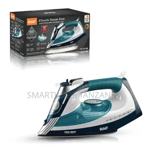 Raf Steam Iron R.1213b 2600w Self-Cleaning Ceramic Plate Teal