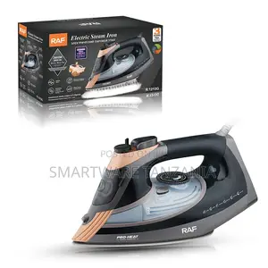 Raf R.1213g Electric Iron 2600w Self-Clean Ceramic Gray Rose Gold