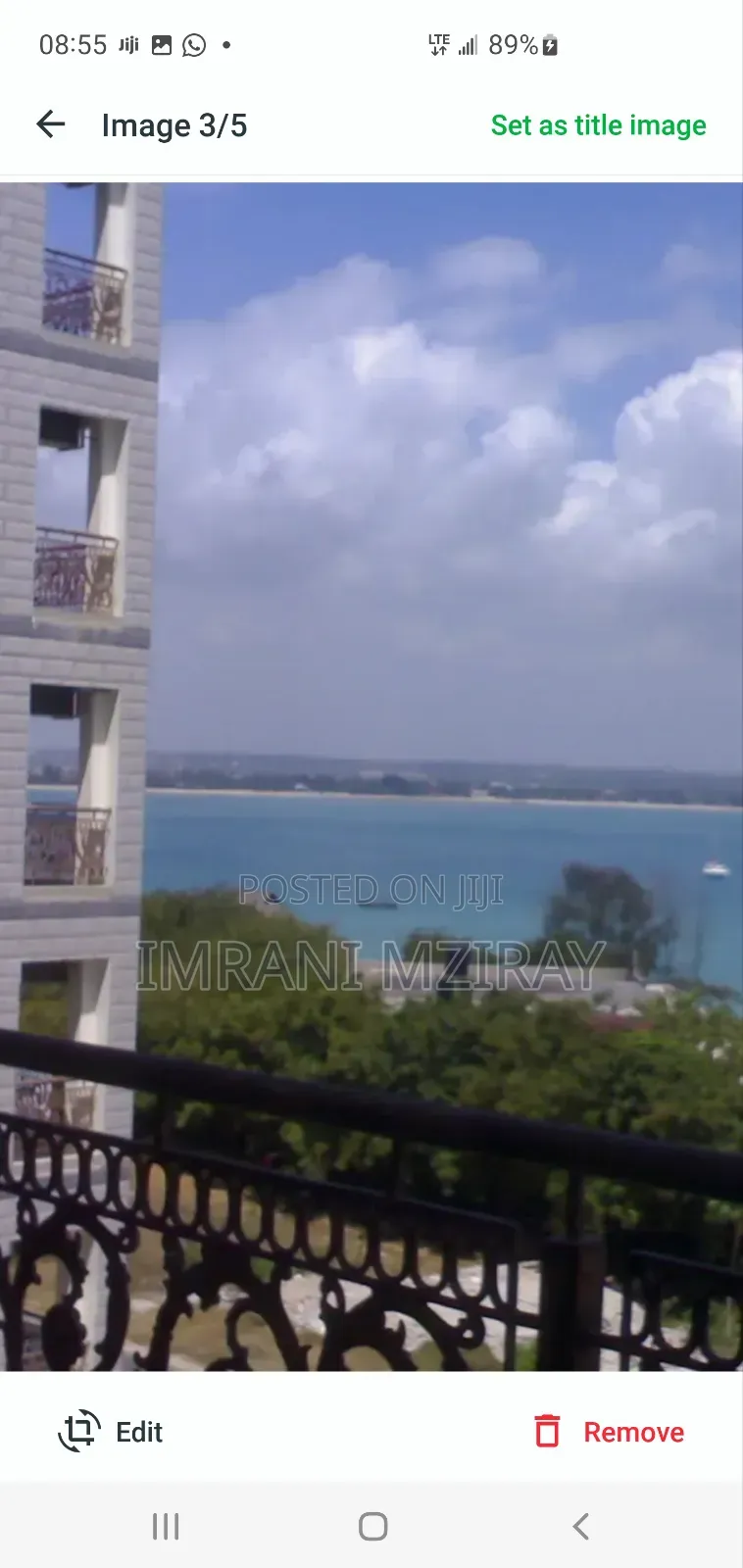 Furnished 3bdrm Apartment in Mikocheni for rent