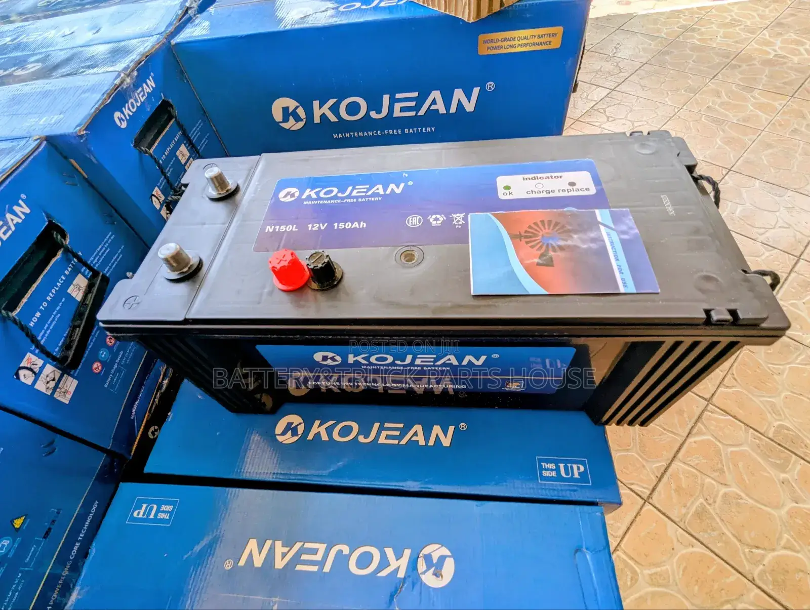 Truck Battery N150 Warranty 1year