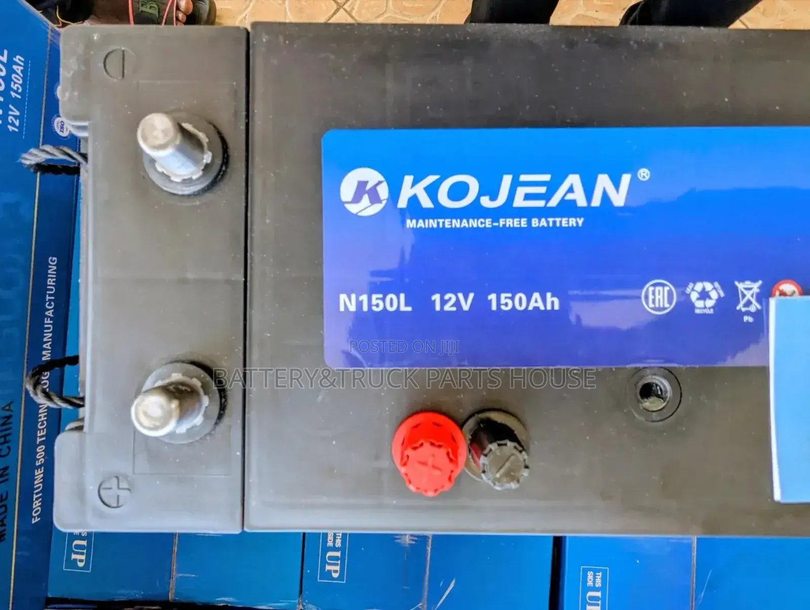 Truck Battery N150 Warranty 1year