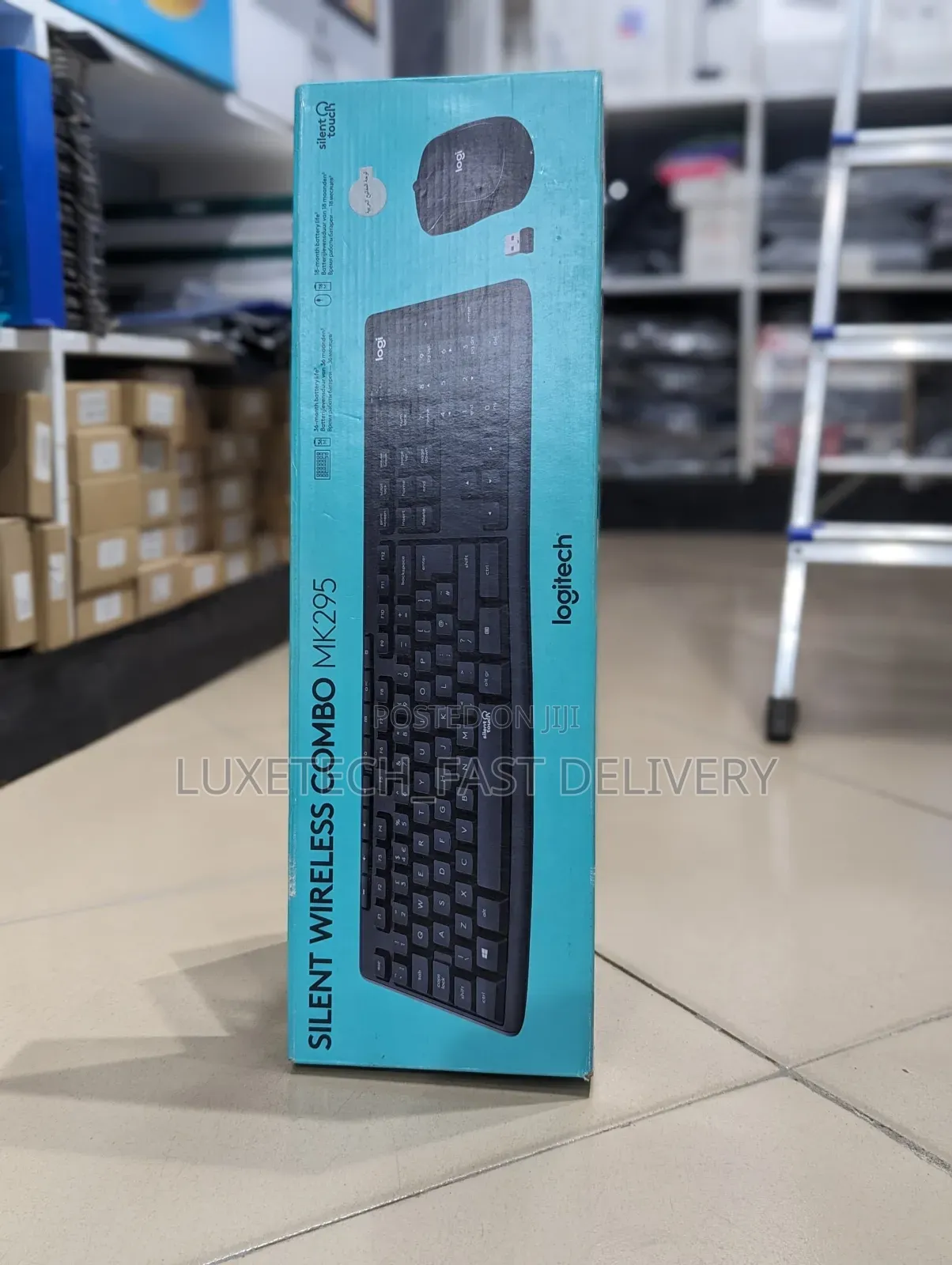 Logitech Mk295 Silent Wireless Keyboard and Mouse Set Combo