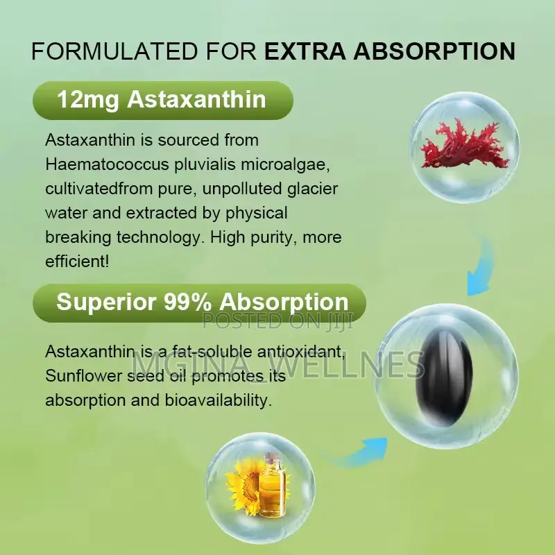 Triple Strength Astaxanthin Supplement