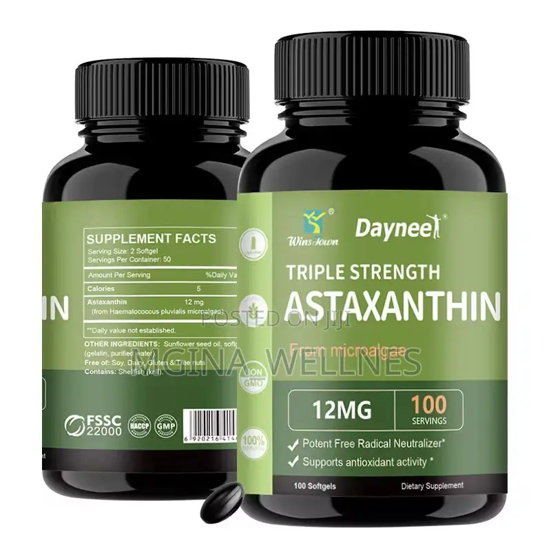 Triple Strength Astaxanthin Supplement