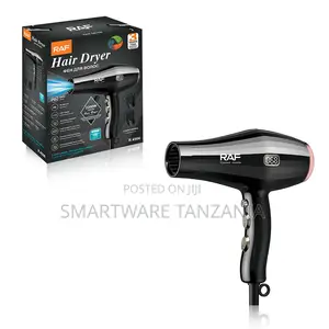 Raf Hair Dryer R.4506 2200w Led Display Cooling Function Gray
